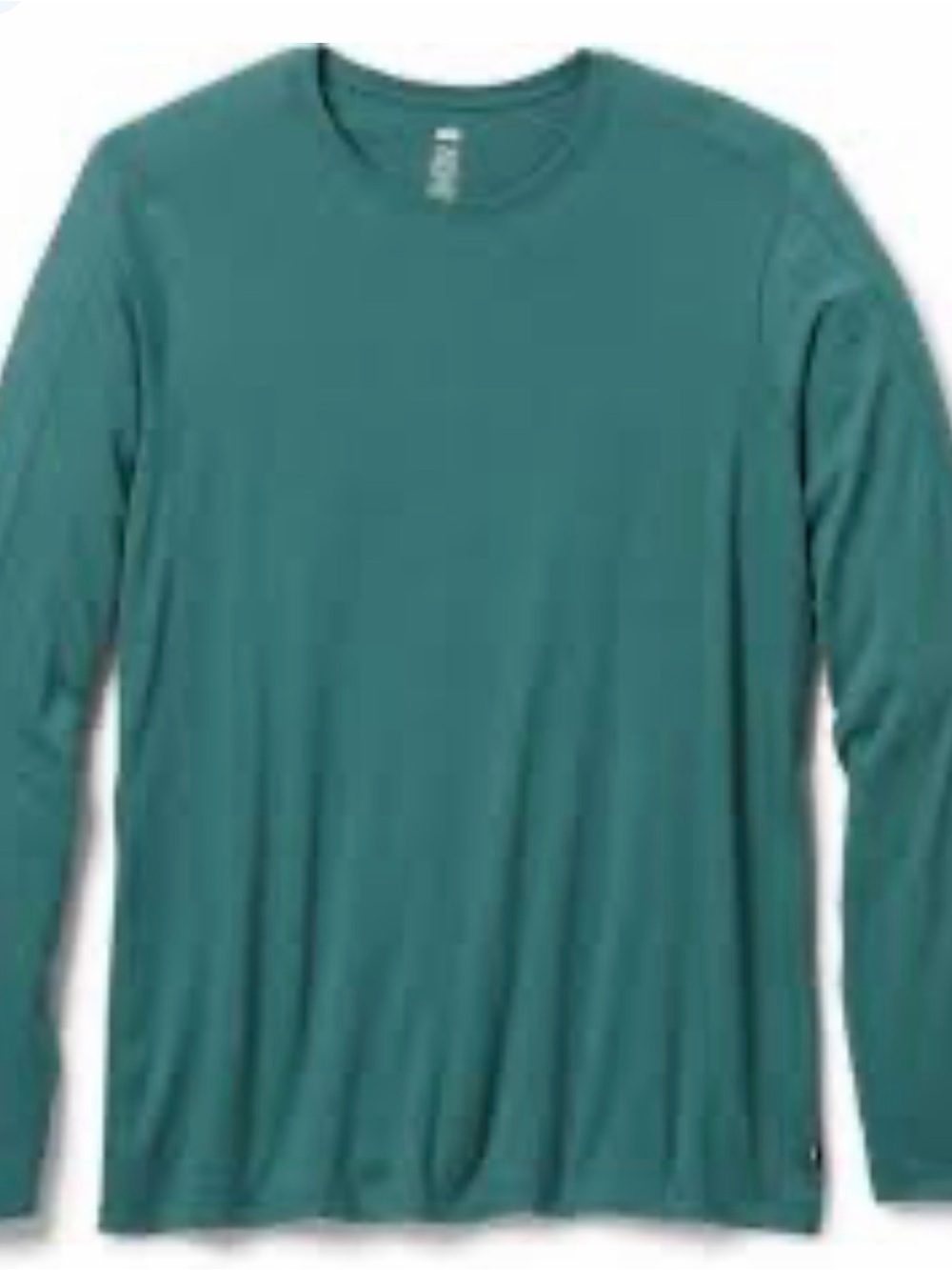 REI Women's Long Sleeve Crew Tee - Teal Green